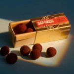 DAD GRASS Deluxe X Truffle Man THC + CBD Salted Caramel Truffies